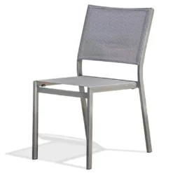 Chaise De Jardin Empilable En Aluminium Et Textilène Stockholm -Jardelix Soldes Magasin chaise jardin empilable aluminium textilene stockholm 3