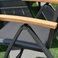 Chaise De Jardin Pliante En Aluminium Et Polyester Angela Deluxe 9 Chaise De Jardin Pliante En Aluminium Et Polyester Angela Deluxe -Jardelix Soldes Magasin chaise jardin pliante aluminium polyester angela deluxe 2