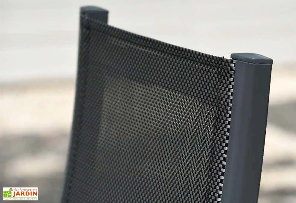 Chaise De Jardin Pliante En Aluminium Et Polyester Angela Deluxe 5 Chaise De Jardin Pliante En Aluminium Et Polyester Angela Deluxe – Image 3