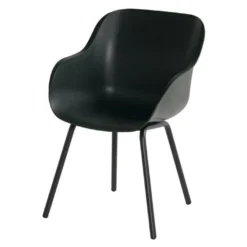 Chaise De Jardin Résine Et Aluminium Sophie Rondo Elegance (lot De 2) -Jardelix Soldes Magasin chaise jardin resine hartman vert