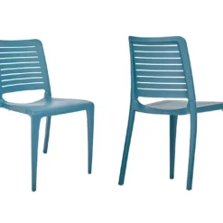 Chaise De Jardin Empilable En Polypropylène Renforcé – Park -Jardelix Soldes Magasin chaise plastique polypropyle ne empilable 03