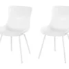 Lot De 2 Chaises De Jardin - Sophie Rondo Dining 1 Lot De 2 Chaises De Jardin - Sophie Rondo Dining -Jardelix Soldes Magasin chaises jardin sophie blanc