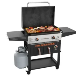 Plancha à Gaz 2 Brûleurs 34 KW + Friteuse à Air Blackstone Combo 28’’