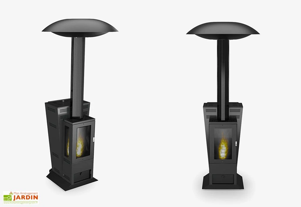 Parasol Chauffant à Pellets Vulcano Hotspot 14,8 KW + Diffuseur 4 Parasol Chauffant à Pellets Vulcano Hotspot 14,8 KW + Diffuseur – Image 2