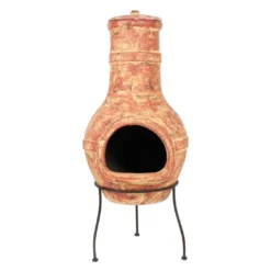 Braséro Cheminée De Jardin En Argile Ray Large