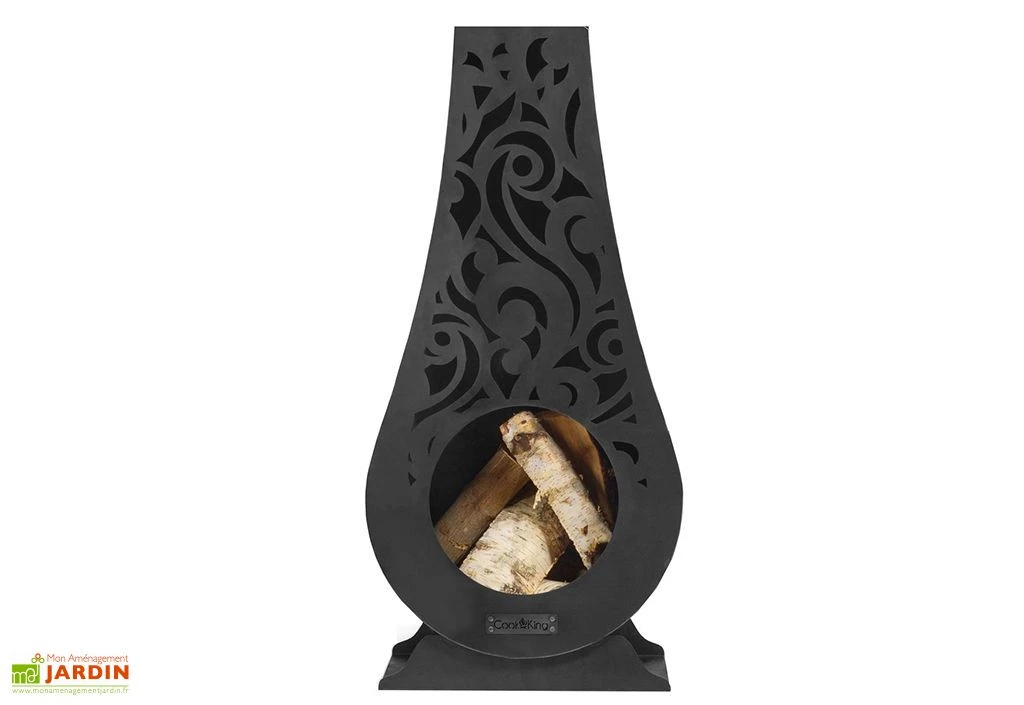 Cheminée Barbecue D'Extérieur Hawana - 50 X 35 X 110 Cm 3 Cheminée Barbecue D'Extérieur Hawana - 50 X 35 X 110 Cm