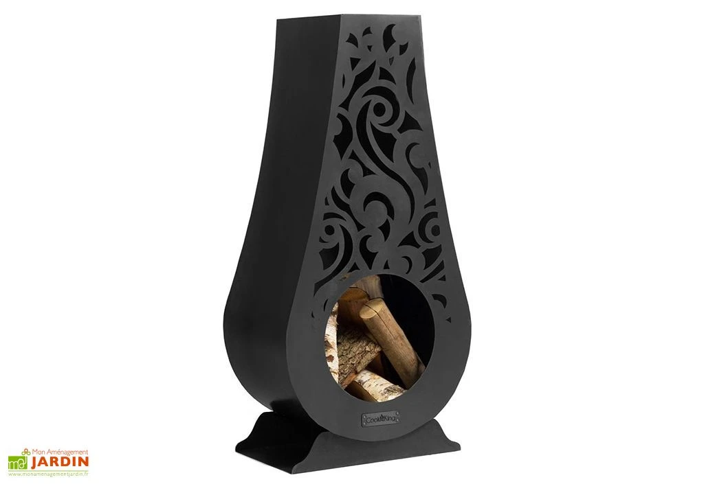 Cheminée Barbecue D'Extérieur Hawana - 50 X 35 X 110 Cm 4 Cheminée Barbecue D'Extérieur Hawana - 50 X 35 X 110 Cm – Image 2