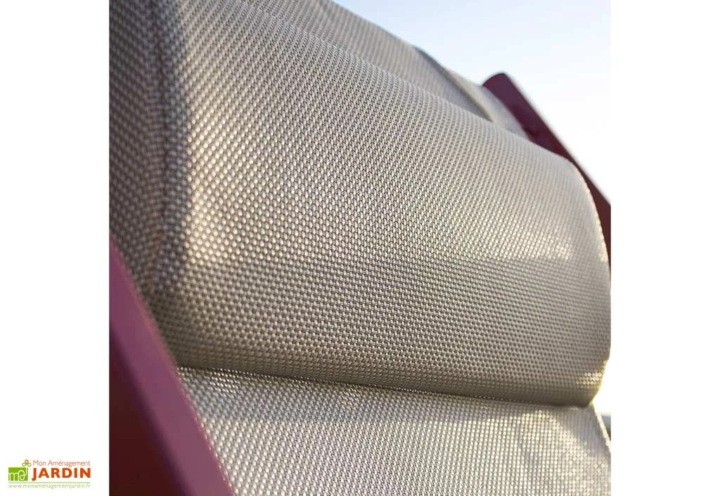Chilienne De Jardin En Aluminium Et Textilène - Julia 4 Chilienne De Jardin En Aluminium Et Textilène - Julia – Image 2