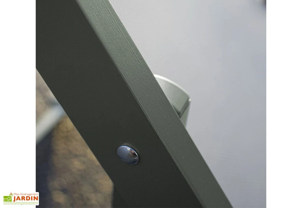 Chilienne De Jardin En Aluminium Et Textilène - Julia 8 Chilienne De Jardin En Aluminium Et Textilène - Julia – Image 6