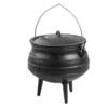 Cocotte En Fonte Naturelle Style Chaudron Africain - 6, 9 Ou 13L