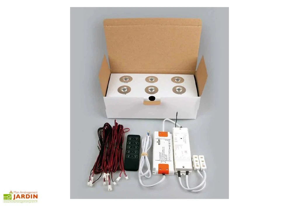 Kit LED 6 Spots Pour Pergola Gardendreams – Exclusive Line 3 Kit LED 6 Spots Pour Pergola Gardendreams – Exclusive Line