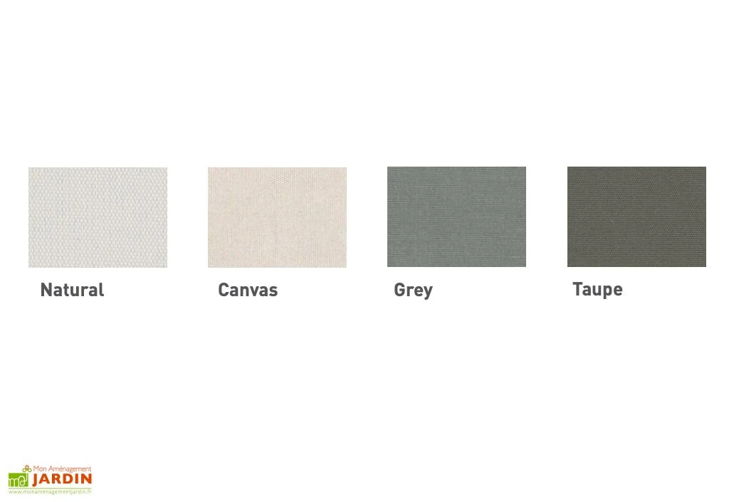 Parasol Carré En Aluminium 250 Cm - Infina Toile Solidum 6 Parasol Carré En Aluminium 250 Cm - Infina Toile Solidum – Image 4