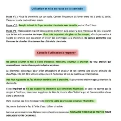 Braséro Cheminée De Jardin En Argile Ray Large -Jardelix Soldes Magasin condition utilisation cheminee mexicaine 15