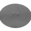 Couvercle Pour Braséro De Jardin Rond En Acier -Jardelix Soldes Magasin couvercle brasero rond acier