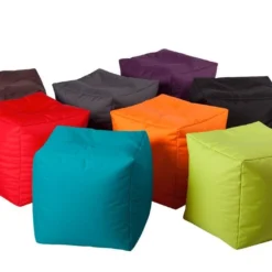 Pouf Cube Extérieur 40 X 40 Cm - Pablo Original -Jardelix Soldes Magasin cube pack 3