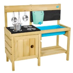 Cuisine En Bois : Four, Plaque De Cuisson, Robinet – TP Gourmet Chef