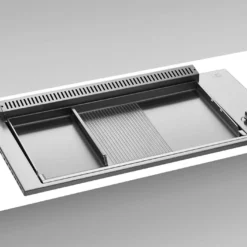 Cuisine Extérieure En Inox Avec Plancha à Gaz + Feu à Gaz + évier + Mitigeur Oasi 205C -Jardelix Soldes Magasin cuisine exterieure inox oasi 205c 3