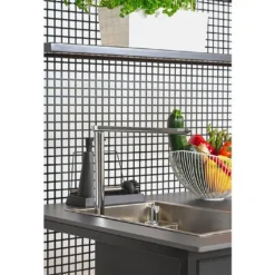 Cuisine Extérieure Professionnelle 5 Modules Grey CANA Classic + Housse -Jardelix Soldes Magasin cuisine exterieure professionnelle 5 modules grise bois acier cana classic avec housse de protection offerte cana concept 4