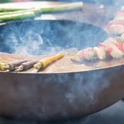 Brasero Plancha D’extérieur Avec Plan De Travail - 125 X 80 X 95 Cm -Jardelix Soldes Magasin cuisson exte rieure brasero 1