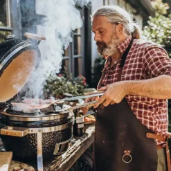 Barbecue Kamado En Céramique Monolith Icon ⌀ 53 Cm -Jardelix Soldes Magasin cuisson kamado ceramique monolith icon