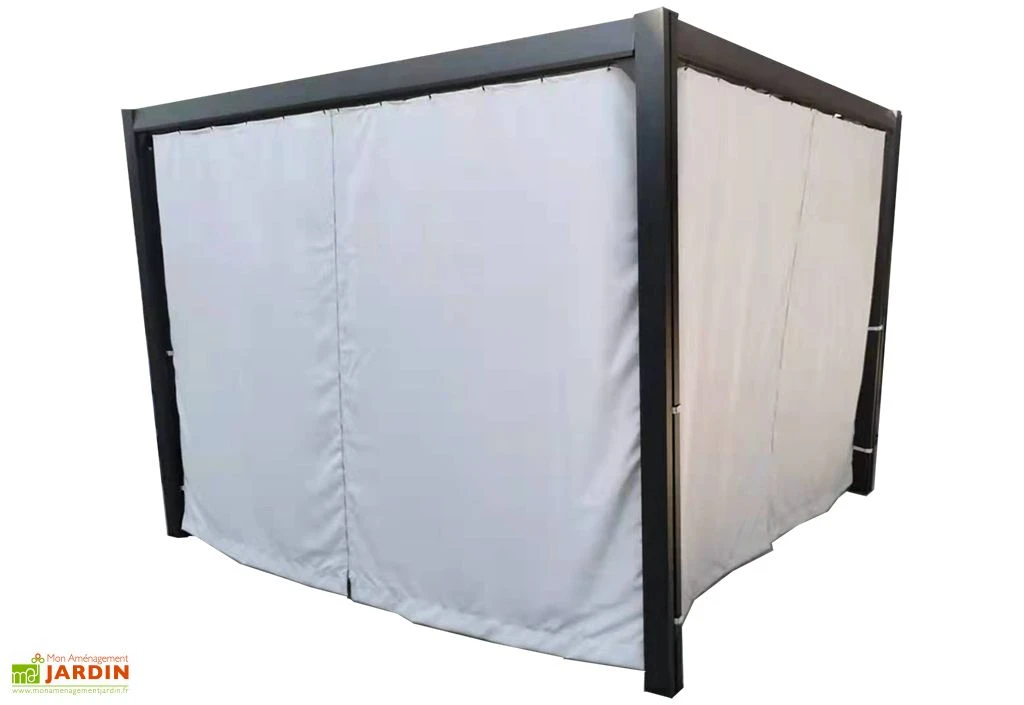 Rideaux Coulissants Pour Pergola Bioclimatique Denver 4 Rideaux Coulissants Pour Pergola Bioclimatique Denver – Image 2