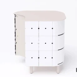 Desserte Extérieure En Aluminium Pour Le Barbecue Lulu Et Marcel -Jardelix Soldes Magasin desserte barbecue blanche