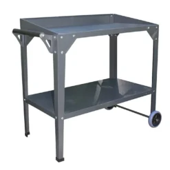 Desserte De Jardin En Acier Galvanisé Cucinato 91 X 54 X 81 Cm