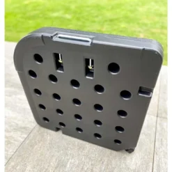 Dalles Pour Parasol En Plastique à Lester (Lot De 4) 11 Dalles Pour Parasol En Plastique à Lester (Lot De 4) -Jardelix Soldes Magasin dessous dalles parasol noir