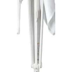 Parasol En Aluminium Laqué Et Toile En Oléfine 250 X 250 Cm - Eolo -Jardelix Soldes Magasin detail actionnage parasol eolo blanc