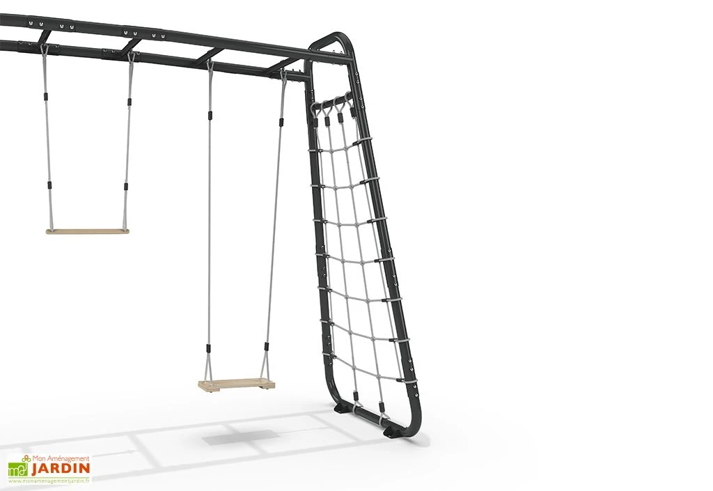 EXIT TOYS Aire De Jeux Multifonctionnelle Avec Balançoires Et Filet D’escalade – GetSet MB310 6 EXIT TOYS Aire De Jeux Multifonctionnelle Avec Balançoires Et Filet D’escalade – GetSet MB310 – Image 4