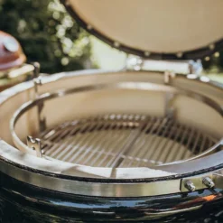 Barbecue Kamado En Céramique Monolith Classic + Chariot -Jardelix Soldes Magasin details barbecue kamado ceramique monolith classic chariot