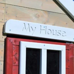 Maisonnette Pour Enfant En Bois Non Traité Gecko -Jardelix Soldes Magasin details cabane enfant bois gecko