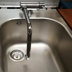 Table De Cuisson Avec Plancha électrique En Inox Et évier Oasi 183C -Jardelix Soldes Magasin details evier table cuisson inox