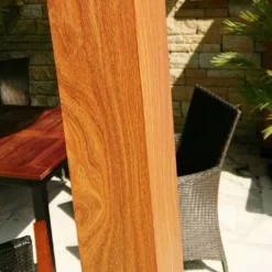 Paragon Pergola En Aluminium Effet Bois Florida 12,25 M² -Jardelix Soldes Magasin details pergola alu effet bois florida 12m2 marron