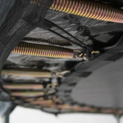 Trampoline Rond Avec Filet De Sécurité Start’Up 250 - ⌀ 2,44 M -Jardelix Soldes Magasin details ressorts trampoline rond start up 250