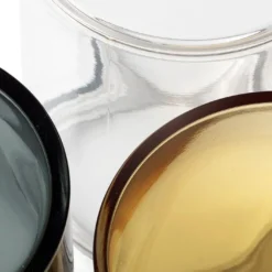 Balise Extérieure En Aluminium Et Verre ⌀ 12 Cm - Kila -Jardelix Soldes Magasin diffuseurs verre luminaire exterieur kila