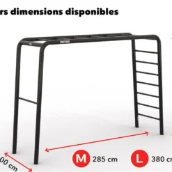 Aire De Jeux En Métal Playbase Berg Medium TT – Balançoire Nid D’oiseau -Jardelix Soldes Magasin dimensions aire jeux playbase berg 3