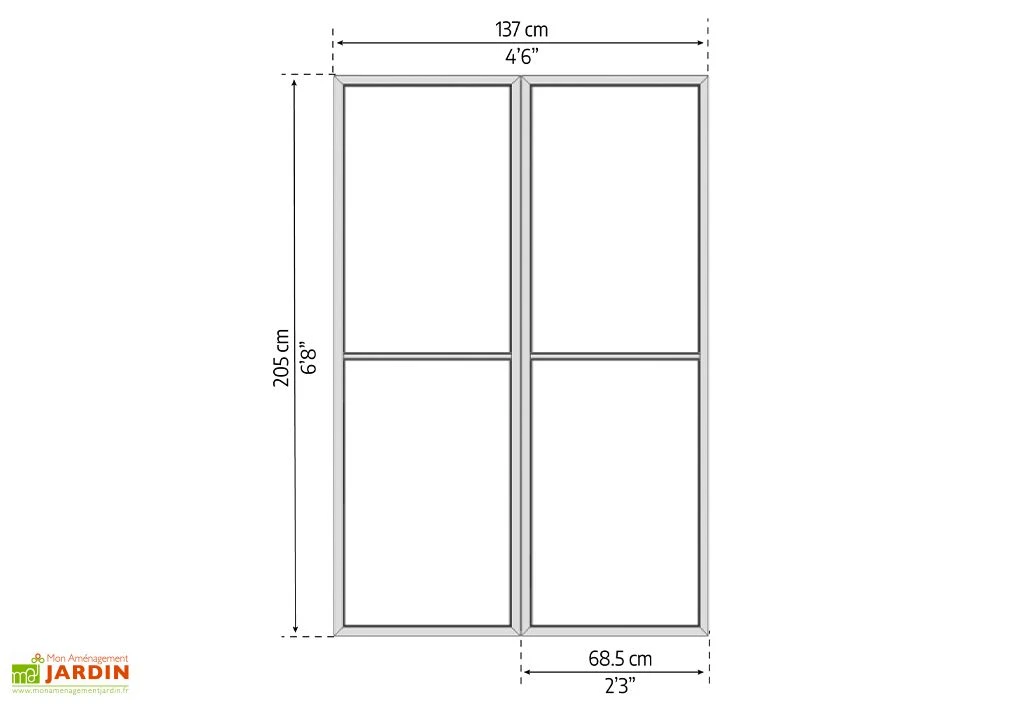 Porte Moustiquaire Pour Ledro, Garda Et Sanremo | Palram – Canopia 6 Porte Moustiquaire Pour Ledro, Garda Et Sanremo | Palram – Canopia – Image 4