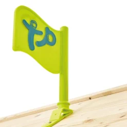 Cabane En Bois Pour Enfant Avec Toboggan – TP Sunnyside -Jardelix Soldes Magasin drapeau tp toys cabane bois enfant
