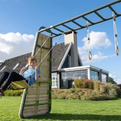 EXIT TOYS Balançoire En Bois De Cèdre Pour Aire De Jeux - GetSet -Jardelix Soldes Magasin enfant balancoire getset mb200 mb300