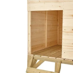 Cabane En Bois Pour Enfant Avec Toboggan – TP Sunnyside -Jardelix Soldes Magasin entree cabane tp toys bois enfant
