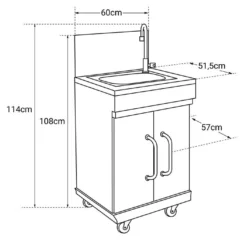 Évier Extérieur Pour Barbecues Fidgi 3 Et 4 - L 60 X L 57 X H 114 Cm 13 Évier Extérieur Pour Barbecues Fidgi 3 Et 4 - L 60 X L 57 X H 114 Cm -Jardelix Soldes Magasin evier fidgi 1