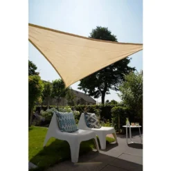 Nesling Voile D’ombrage Triangulaire En Polyéthylène Coolfit – 5 X 7,1 M 13 Nesling Voile D’ombrage Triangulaire En Polyéthylène Coolfit – 5 X 7,1 M -Jardelix Soldes Magasin exemple expo voile ombrage