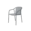 Fauteuil De Jardin Empilable En Aluminium Laqué – Rod