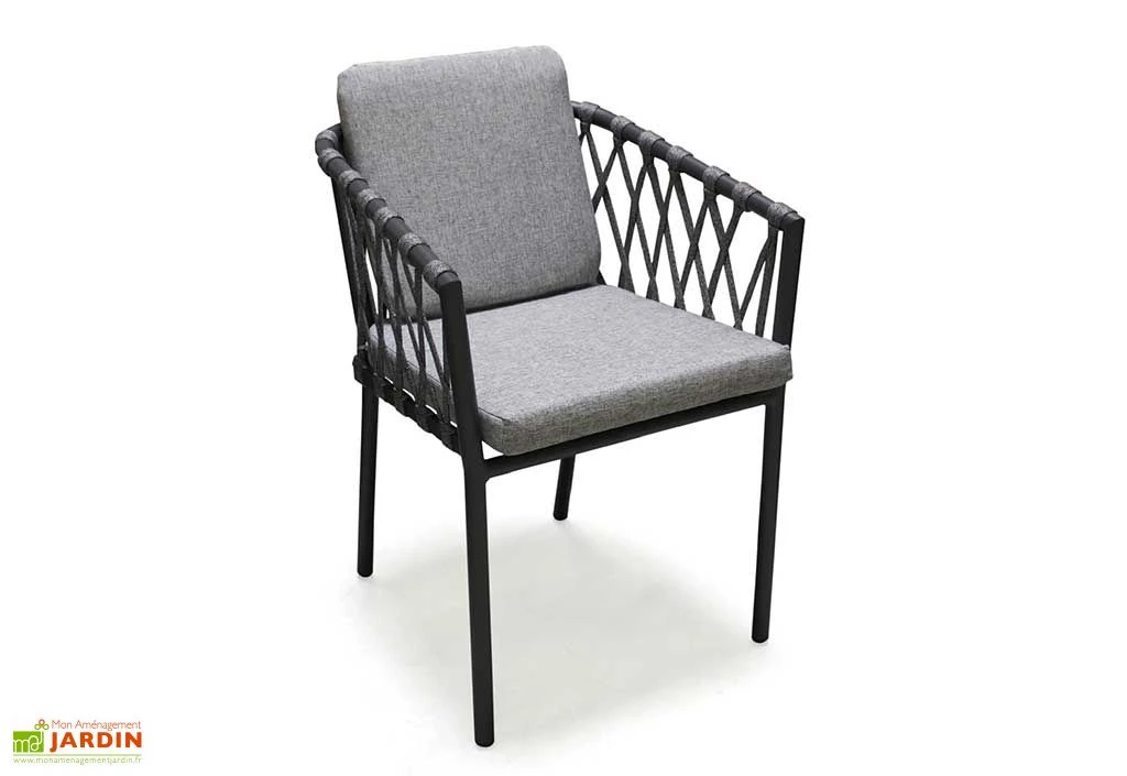 Fauteuil De Jardin En Aluminium Et Corde Pilat 3 Fauteuil De Jardin En Aluminium Et Corde Pilat