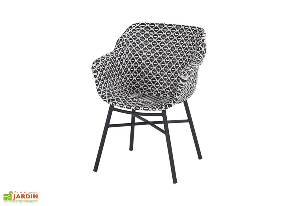 Fauteuil De Jardin En Aluminium Et Résine Tressée Delphine Dining 3 Fauteuil De Jardin En Aluminium Et Résine Tressée Delphine Dining