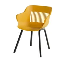 Fauteuil De Jardin En Aluminium Et Résine Jill Element (Lot De 2) -Jardelix Soldes Magasin fauteuil jardin aluminium resine jill element 5