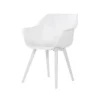 Fauteuil De Jardin En Aluminium Et Résine Sophie Studio (Lot De 2) -Jardelix Soldes Magasin fauteuil jardin aluminium resine sophie studio
