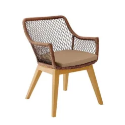 Fauteuil De Jardin En Bois De Teck Olivia (Pls Coloris) 7 Fauteuil De Jardin En Bois De Teck Olivia (Pls Coloris) -Jardelix Soldes Magasin fauteuil jardin bois teck olivia 2