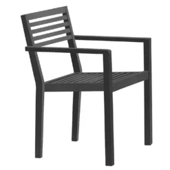 Fauteuil De Jardin Empilable En Aluminium Gaston (4 Coloris) -Jardelix Soldes Magasin fauteuil jardin empilable aluminium gaston 4 coloris 2